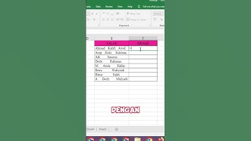 Cara Cepat Merapikan Spasi Berantakan di Excel #excel #belajarmicrosoftoffice #exceltips