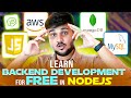 FREE Backend Development Course in NodeJS 🚀😎