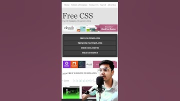 Website Templates Free  #website #template #css #webdevelopment #shorts