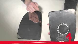 Replacement Wing Door Mirror Glass for Fiat Ducato 2006-2015