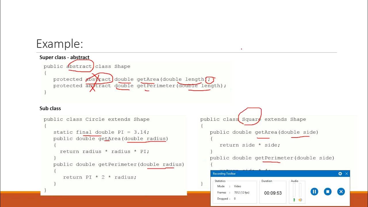 Abstract Classes - Java - YouTube
