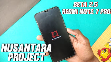 Best Android 11 Based Gaming ROM For Redmi Note 7 Pro Ft.Nusantara Project 2.5 Beta Update🔥🔥🔥