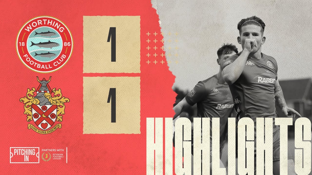 Worthing 1 Hornchurch 1 | Highlights | Isthmian League Premier Division