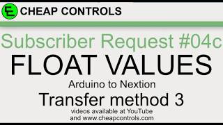 #99 Nextion Display - Float values Arduino to Nextion - Nextion Tutorial