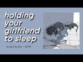 [ASMR] sleeping beside your loving girlfriend [gentle][soft voice][comfort][F4M]