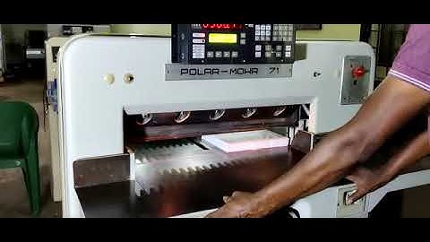 28 INCH POLAR FULLY AUTOMATIC PAPER CUTTING MACHINE SALE+918296480078
