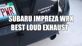 Subaru WRX Best Sound Loud Exhaust and Turbo Spool Sounds