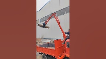 Four-like car-mounted grasping rotary wood grabber, one machine with multiple functions, saving