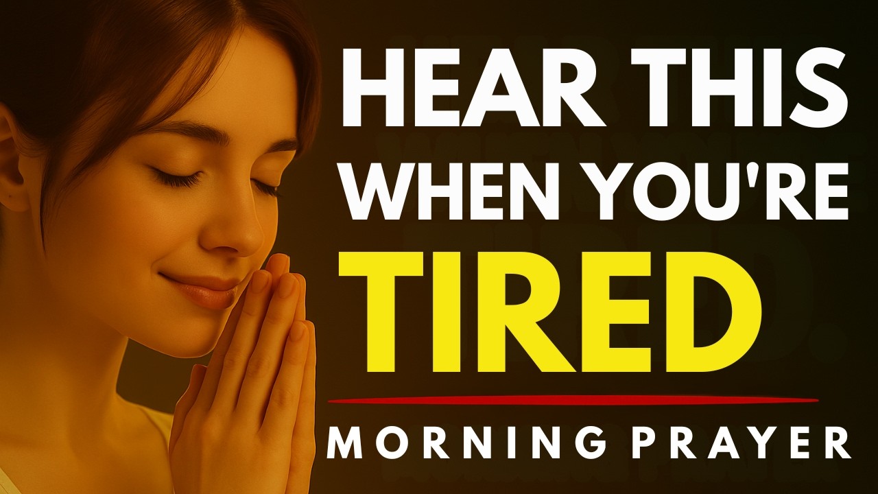 Pray This When You’re Feeling Overwhelmed | Powerful Morning Prayer for ...