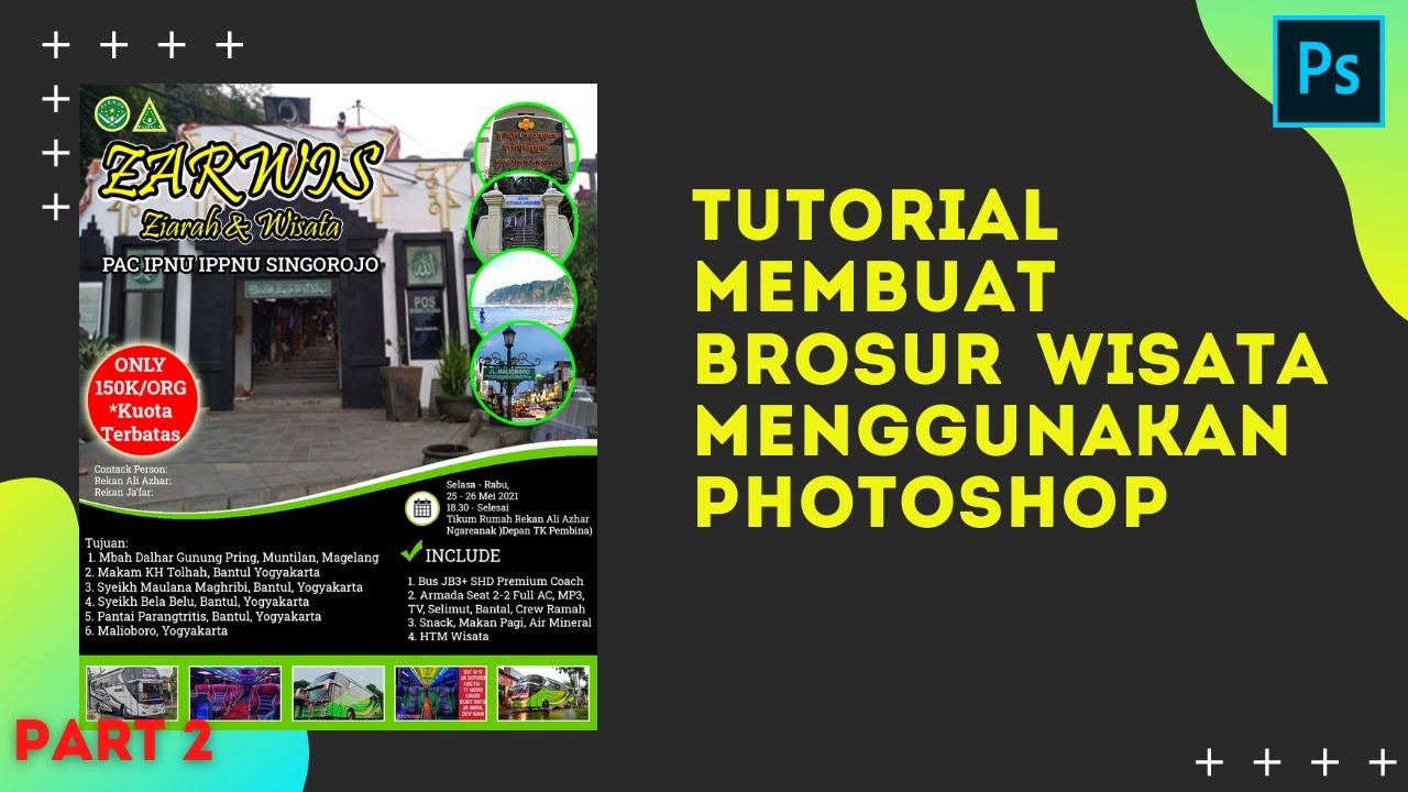 Tutorial Membuat Brosur Wisata Menggunakan Photoshop Part 2 Ladyoak