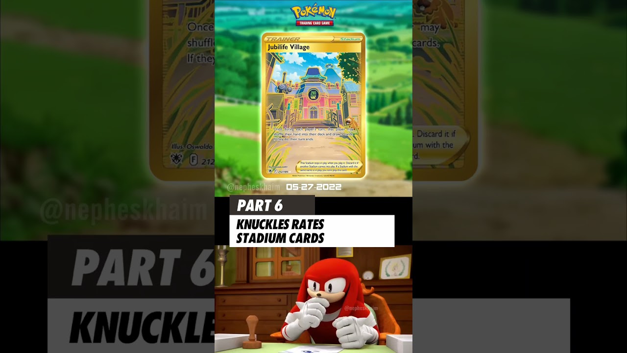 Part 6 | Stadium Cards