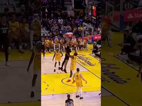 KEL EL WARE POSTERIZES THE OPPONENT 2025 SUMMER LEAGUE