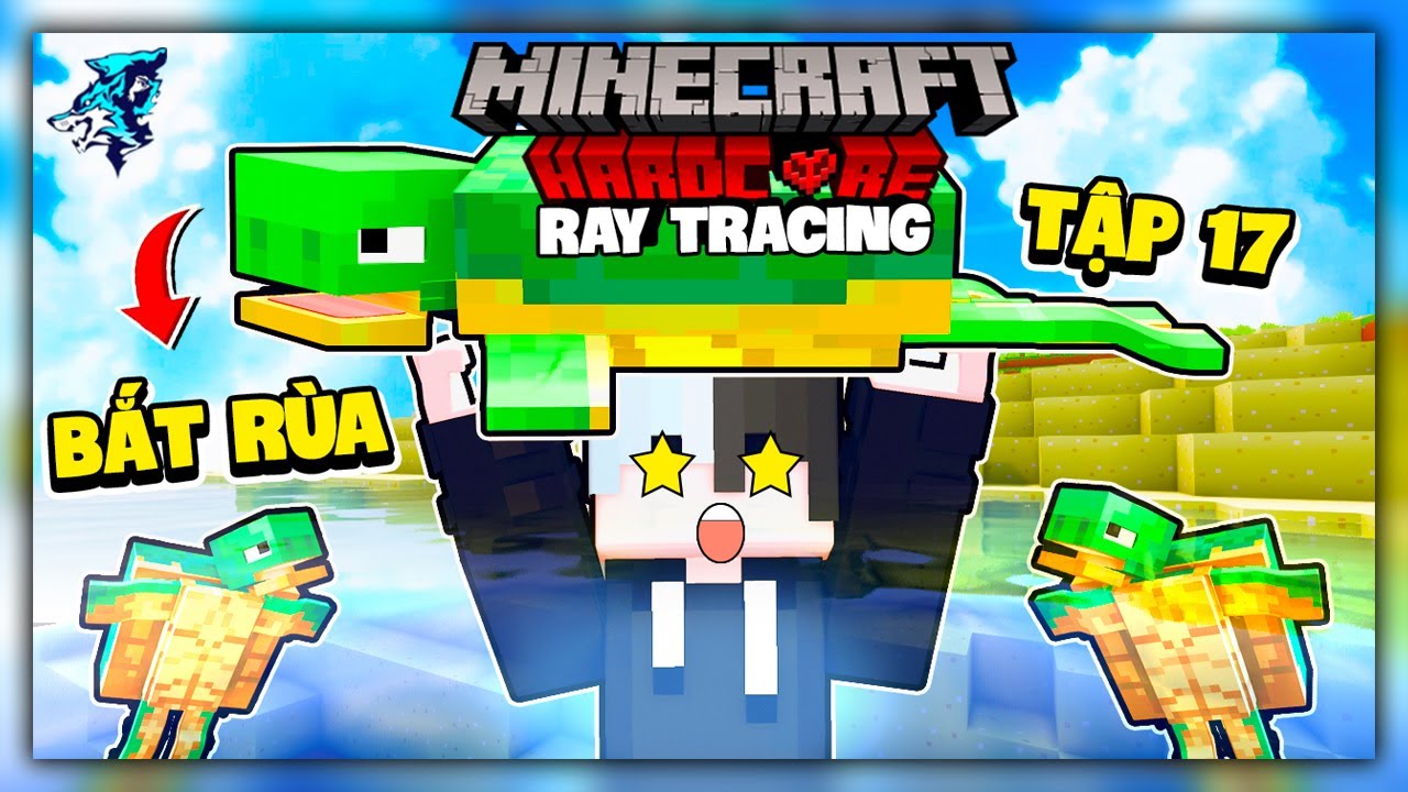 Siro Minecraft Ray Tracing Sinh Tồn Siêu Khó | Tập 17 | Tui Đã Vất Vả Như Thế Nào Để Bắt Được Rùa