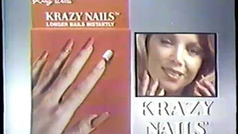 1980 Krazy Nails by Kristi Wells TV Commercial
