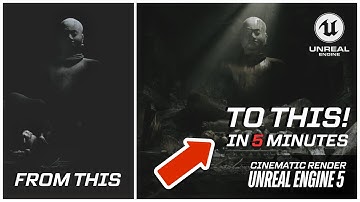 How to Render a Cinematic Scene in UE5 (in 5 Minutes)
