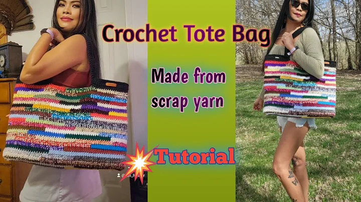 Beginner's Guide: Crochet Tote Bag from Scrap Yarn