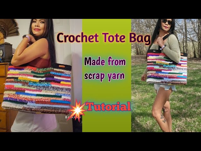 Fiesta Scrap Bag Crochet Pattern – Mama In A Stitch