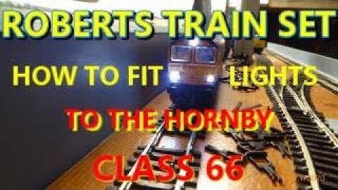 HORNBY 66 LIGHTS INSTALL FROM ILLUMINATED MODELS