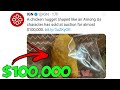 Among us shaped Chicken nugget is sold for $100,000.00