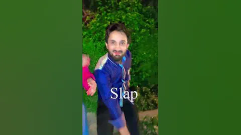 kis or slap #funny #kiss #slap #tanveer #vfx