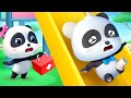 Bebê Panda Escorrega no Parquinho e Mais | Historinhas e Músicas Infantis | BabyBus Português