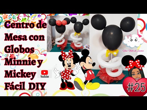 🎀Como hacer disfraz de Minnie Mouse para Cumpleaños DIY- Una Nube de  Sueños 