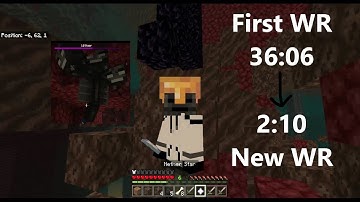 [WR] Kill Wither SSG Speedrun World Record in 2:10 (Minecraft Bedrock)