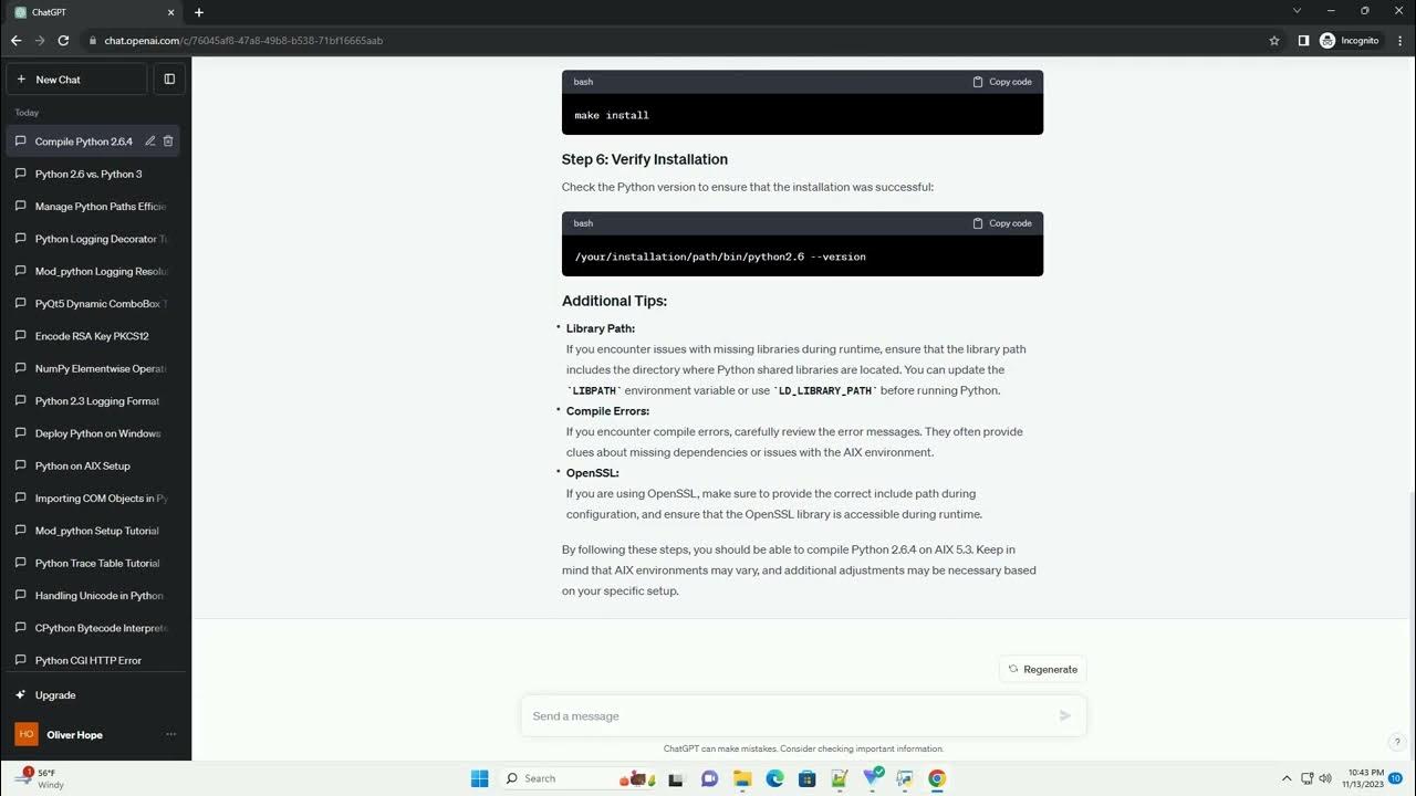 Python 2.6.4