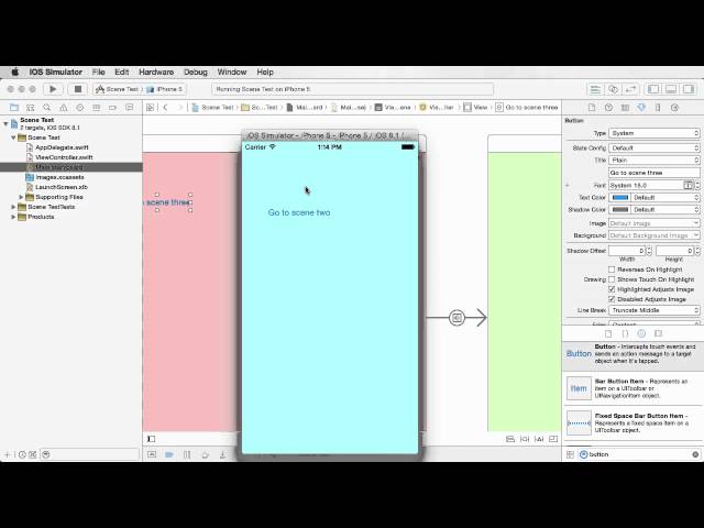 iOS Development with Swift Tutorial - 19 - Storyboards and Scenes