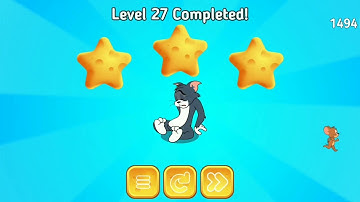 Tom and Jerry // mouse maze // Tom and Jerry race // mouse race // level 27 completed