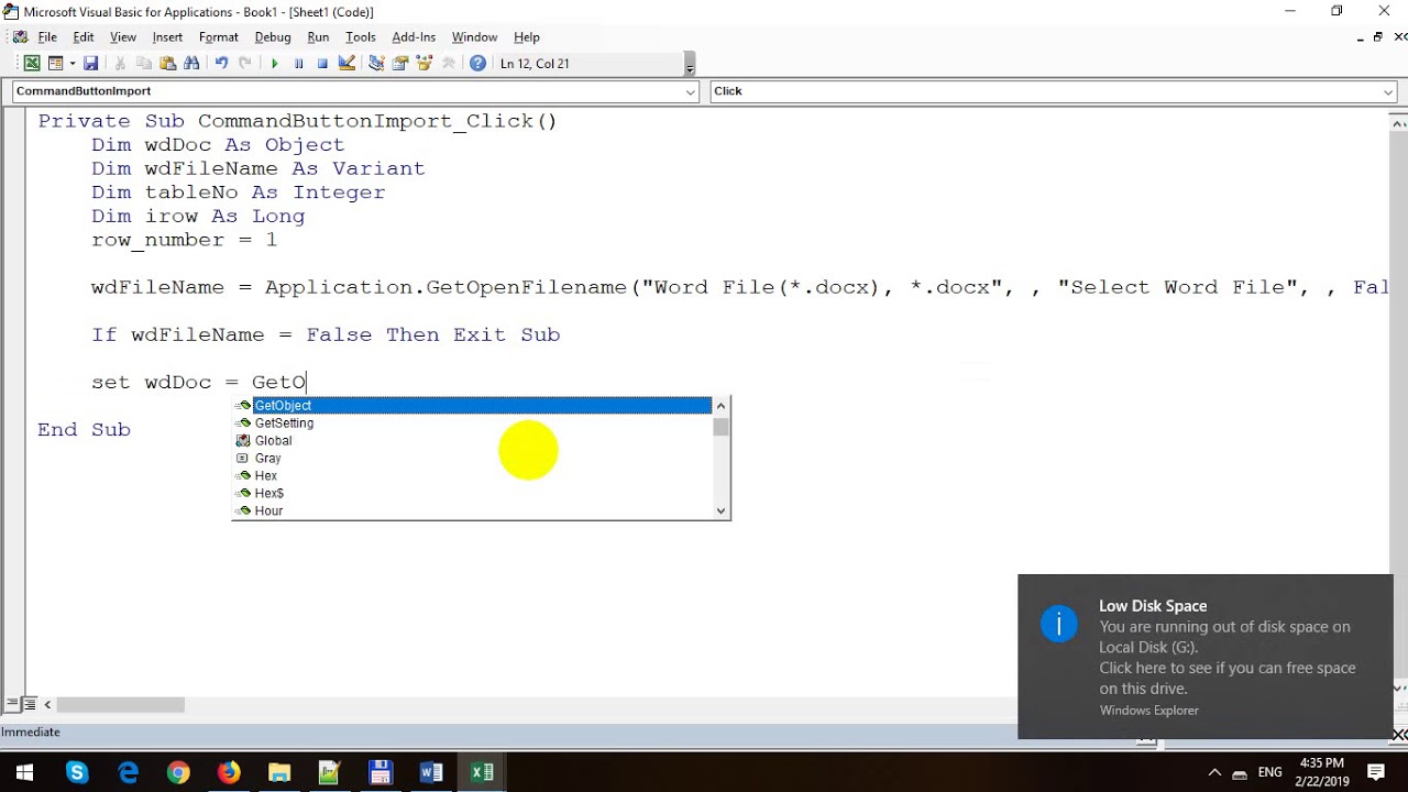 how to copy word table to excel