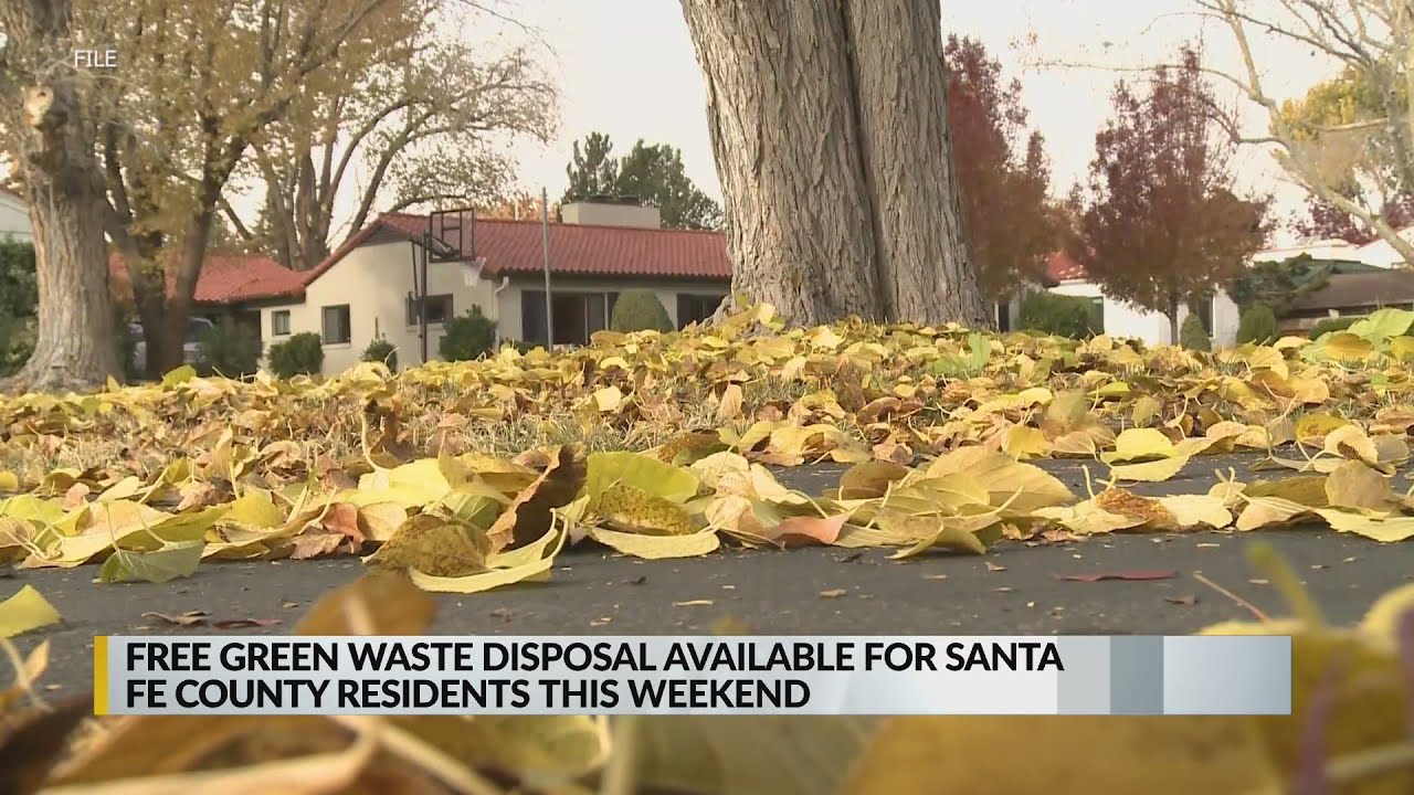 Free green waste disposal available for Santa Fe County residents this