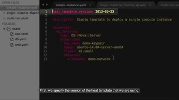 VMware Integrated OpenStack – Heat Orchestration