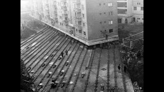 Transporte de edificios, Rumania 1987