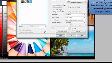 Canon iPF Printers - Printing through the Print Plug-In for Photoshop