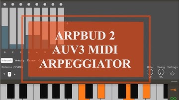 ArpBud 2 AUv3 Midi Arpeggiator - Tutorial: Exploring the App Part 1, Overview