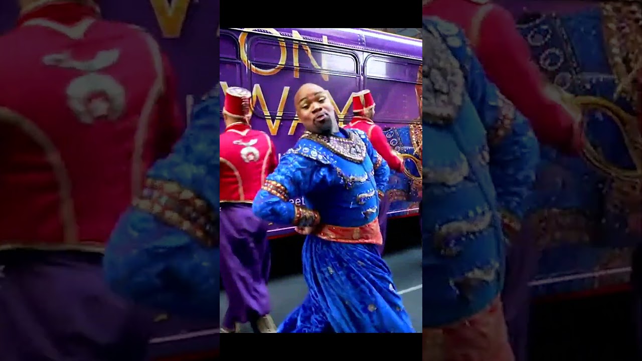 Epic friend like me performance clip #aladdin #aladdinonbroadway #genie #broadway