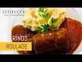 Rinder Roulade mit Kartoffelpüree