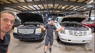Hoovie Bought 2 Broken Cadillac Escalades needing over $5000 in repairs. Is there room for profit?