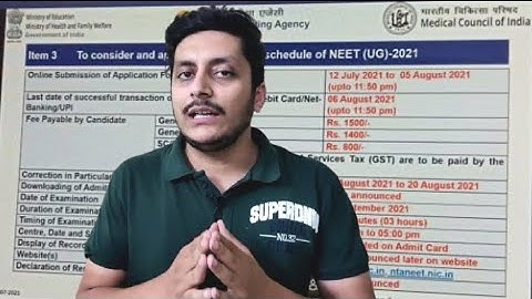 NEET 2021 Latest News Today | NEET Exam Date Announced 😳 | NEET Postponed | Fact Check ✅