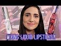 Mixing All My Liquid Lipsticks Together