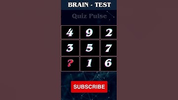 Only 1% Genius Can Solve this puzzle#24 | Only for Genius | Brain Test#quizpulse007 #puzzle #shorts