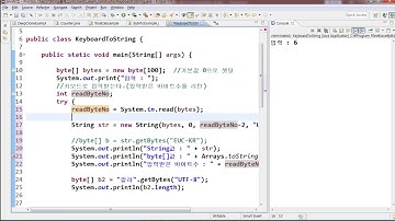 [자바입문-고급까지]13.java.lang패키지-예제-6(String클래스-1)