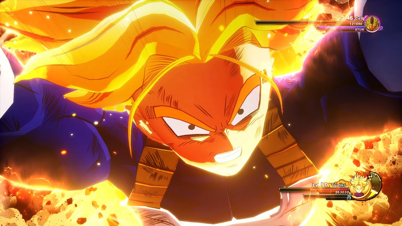 У Транкса новое будущее в Dragon Ball Z: Kakarot DLC