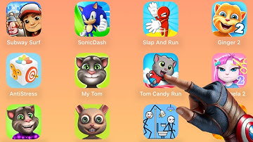 I play Tom Candy Run, Talking Tom Lovers, Android IOS Gameplay, USA American Gaming, Barokah Jaya