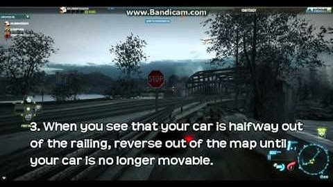 Need for Speed World : Tutorial on How to Get Out of the Map