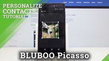 How to Personalize Contact Profile in BLUBOO Picasso - Add Photo to Contact