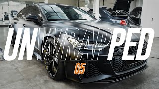 Unwrapped 05: STUNNING AUDI RS7 gets full STEALTH PPF | GVE London