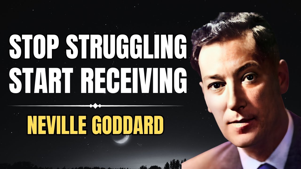 Neville Goddard: Stop "Trying" to Manifest. The Art of Surrender is The Key