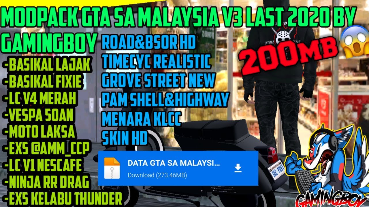 Games Gta Basikal Lajak